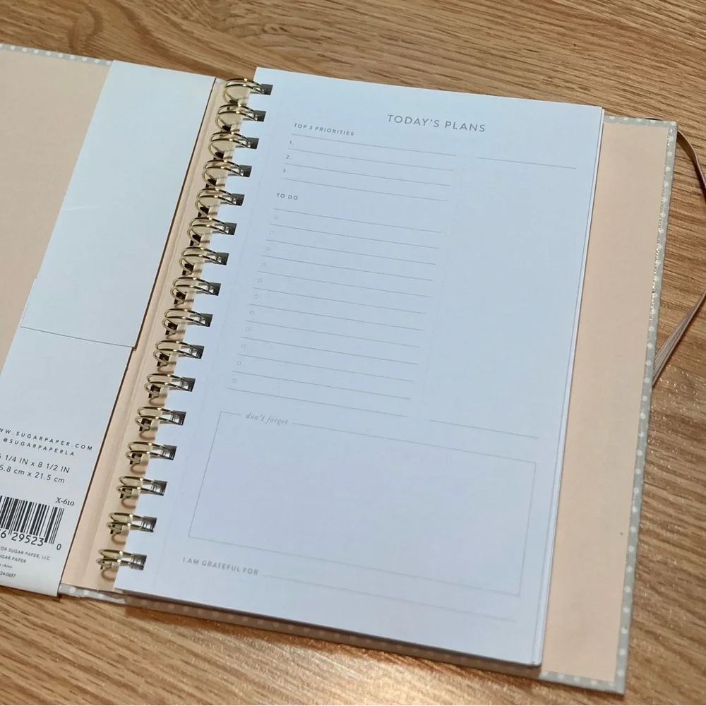 NWT Sugar Paper Undated‎ Planner